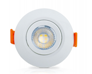 Spot SuperLED Redondo Bivolt 6400K 5W Ourolux
